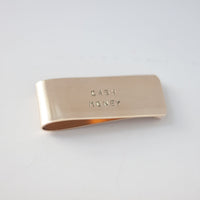 Cash Money clip, side view