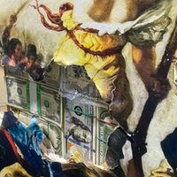 Money Breakthrough with Liberty Leading the People Painting