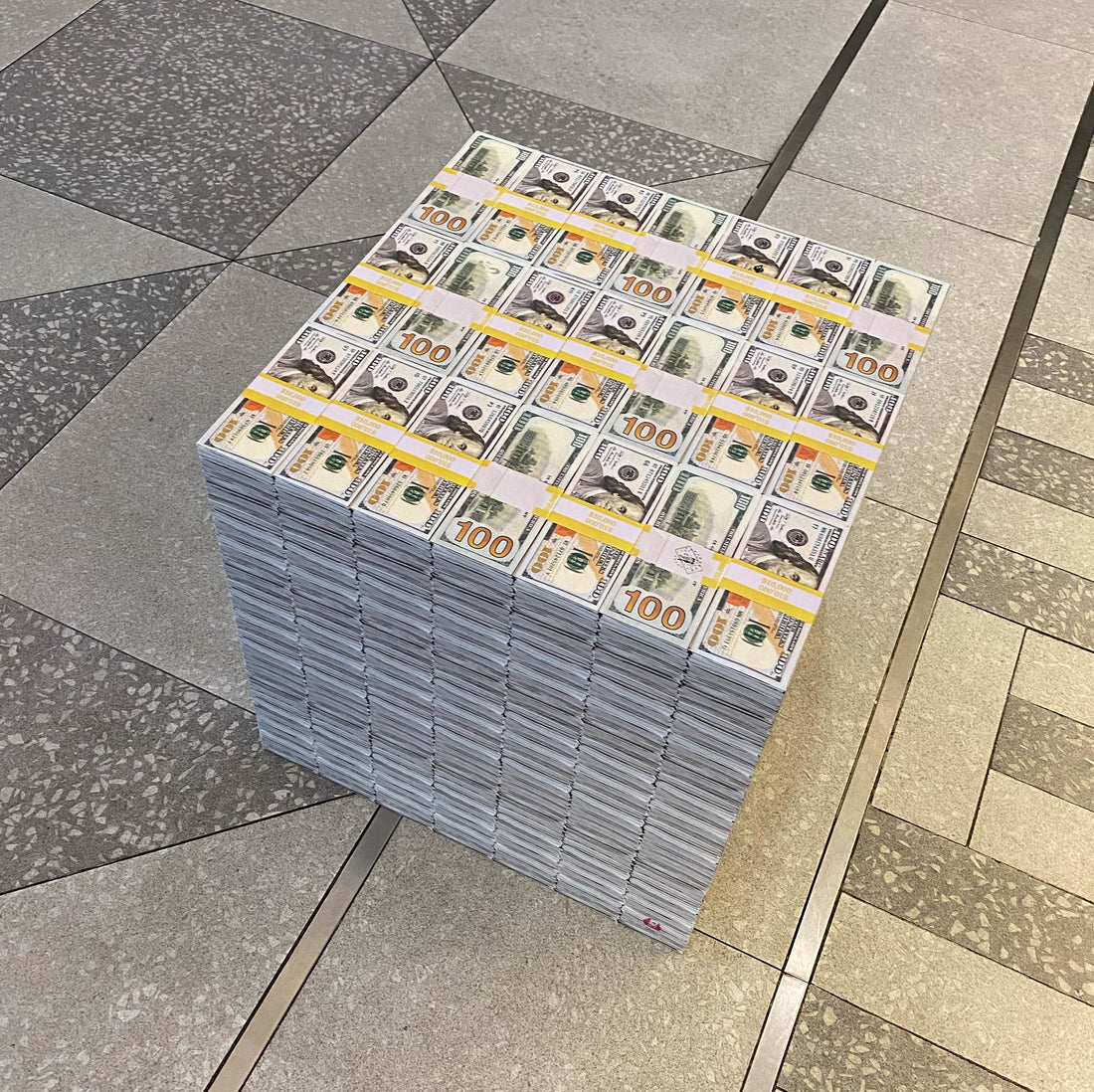 miami furniture of a money table prop