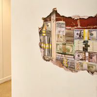 Money in The Wall Decal