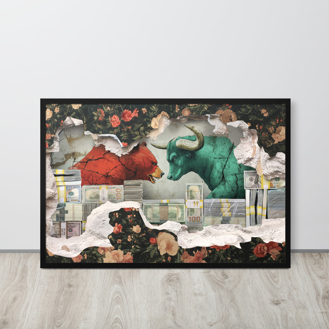 bull vs bear art