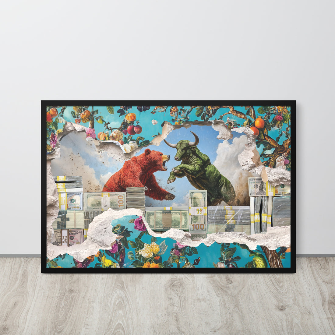 bull vs bear art