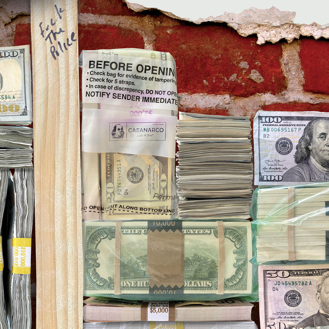 Money in The Wall Decal