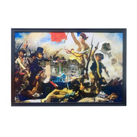 Money Breakthrough with Liberty Leading the People Painting