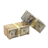 Aged Full Print Prop Money - Mixed Series, $100,000