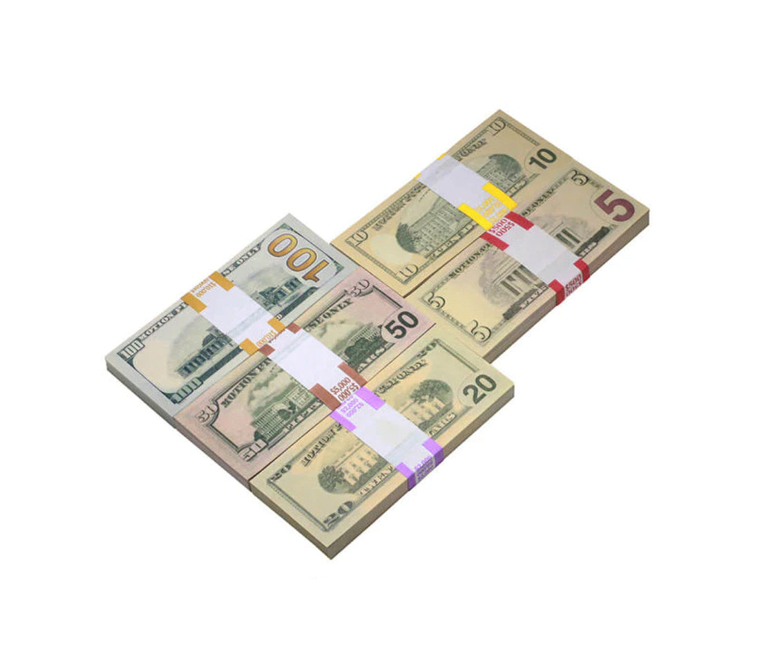 Full Print - Prop Money - Mixed Series $18,500