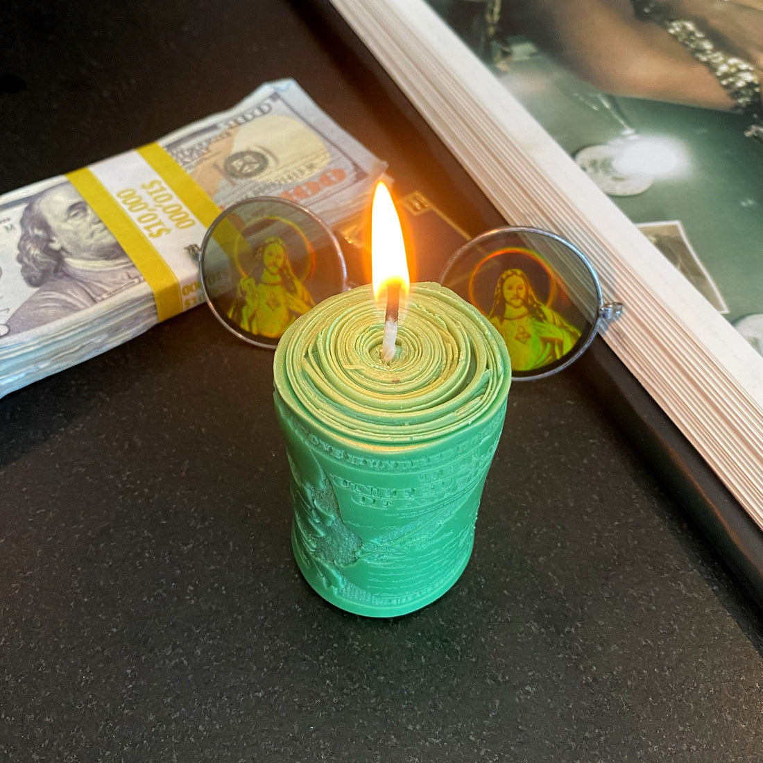 Get Lucky Money Candle