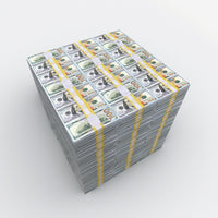 cube look like a block of money is a furniture side end table