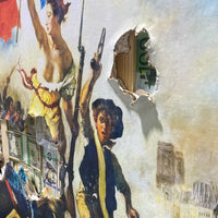 Money Breakthrough with Liberty Leading the People Painting