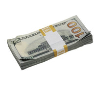 $10,000 Aged Prop Money - Blank Filler