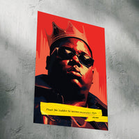 big rapper art red and yellow