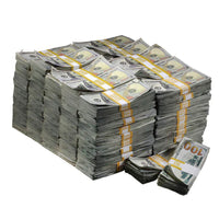 $1,000,000 Aged Prop Money - Full Print