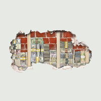 The House is the Safe - Money Stack Narco Wall