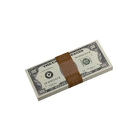 1980s Style $100,000 Prop Money - Blank Fillers - casanarco