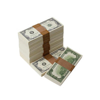 1980s Style $100,000 Prop Money - Blank Fillers - casanarco