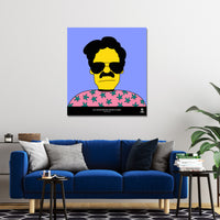 Escobart Simpson Metal Print