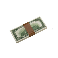 1980s Style $100,000 Prop Money - Blank Fillers - casanarco