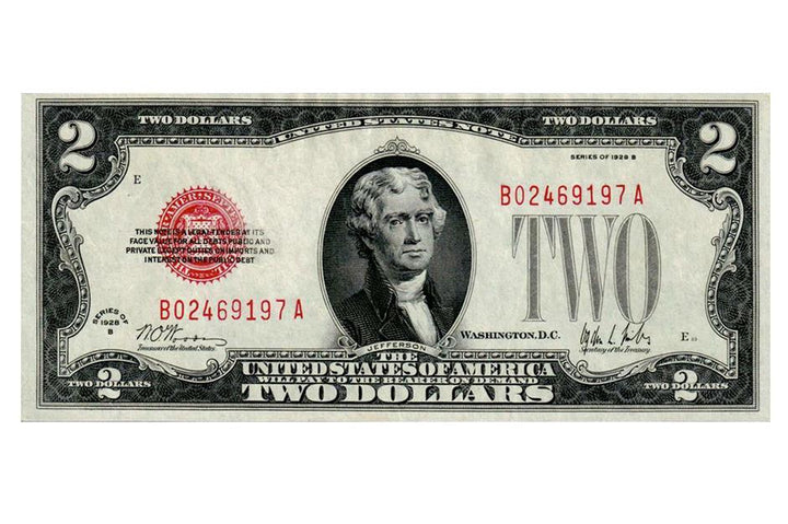 The History of 1920s Series Vintage $2 Bills: A Look at Prop Money