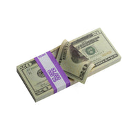 Harriet Tubman $20 Prop Money Full Print Stack