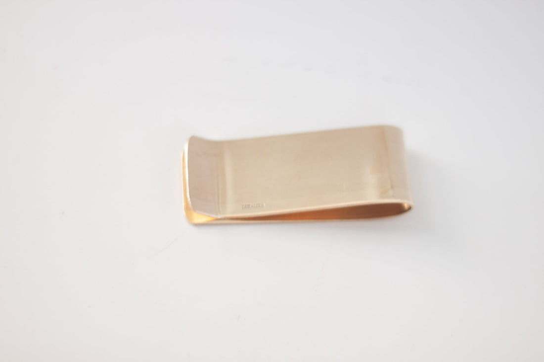 Cash Money money clip, open