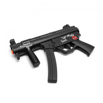Deadpool’s Foam SMG Replica — Compact Foam Submachine Gun Prop for LARP, Cosplay, Film & Airsoft Training