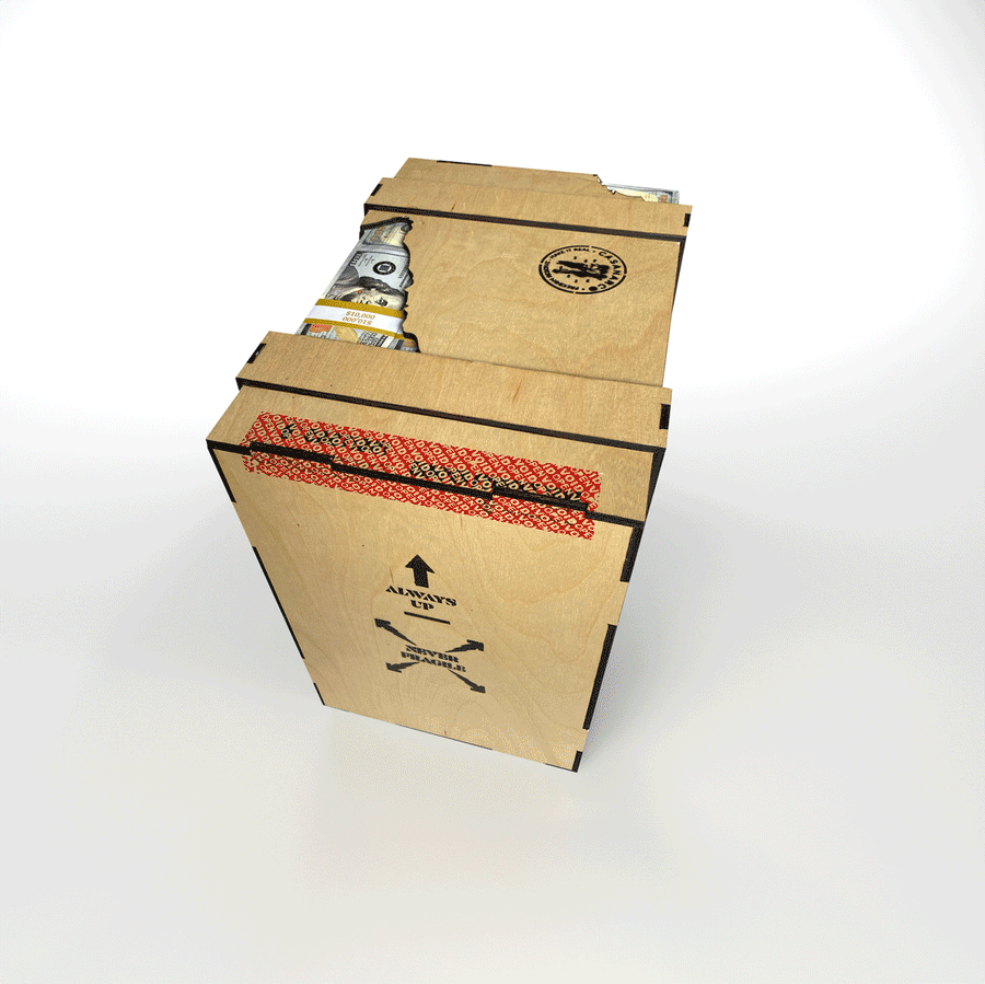 Money Stack Stool 1 Million Self-made Crate Money Stool – casanarco