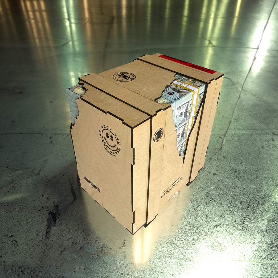 Money Stack Stool 1 Million Self-made Crate Money Stool – casanarco