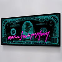 Thousand Dollar Bill FU Money Poster