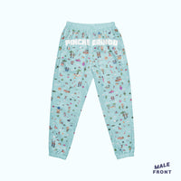 Pinche Gringo Narco Track Pants Sky Blue Edition