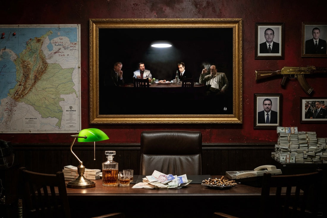 El Padrino Wall Art Mafia Legends Poster
