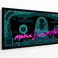 Thousand Dollar Bill FU Money Poster