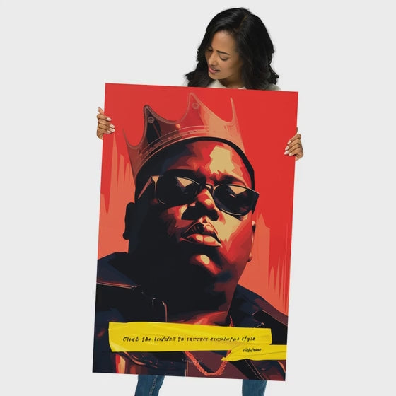 Biggie Smalls Legendary Poster