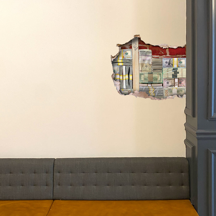 Money in The Wall Decal