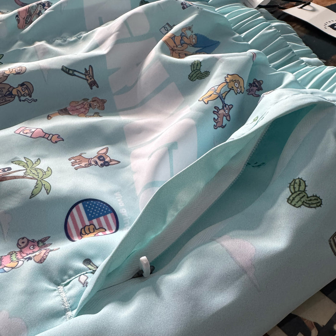 Pinche Gringo Narco Track Pants Sky Blue Edition