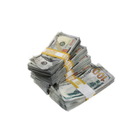 $50,000 Vintage Look Money With Money Bag - Blank Fillers - casanarco
