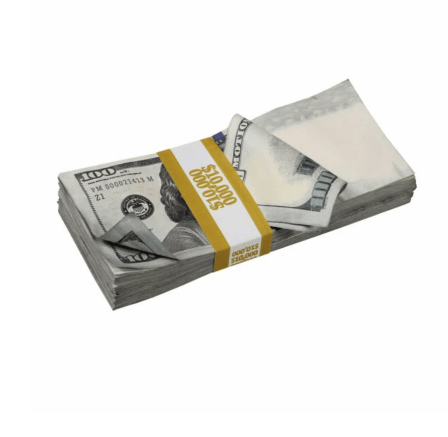 $50,000 Aged Blank Filler Prop Money - casanarco