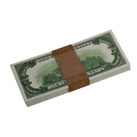 1920s Series Vintage $100 Bills - Full Print