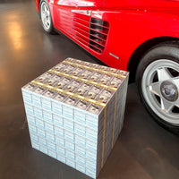 Money Table block in Wynwood classic car gallery