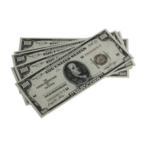 1920s Series Vintage $100 Bills - Full Print